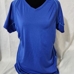 Kirkland Signature Royal Blue V-Neck Shirt
